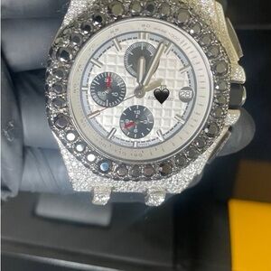Men’s Luxury Automatic Stainless Steel (Silver  & Black)